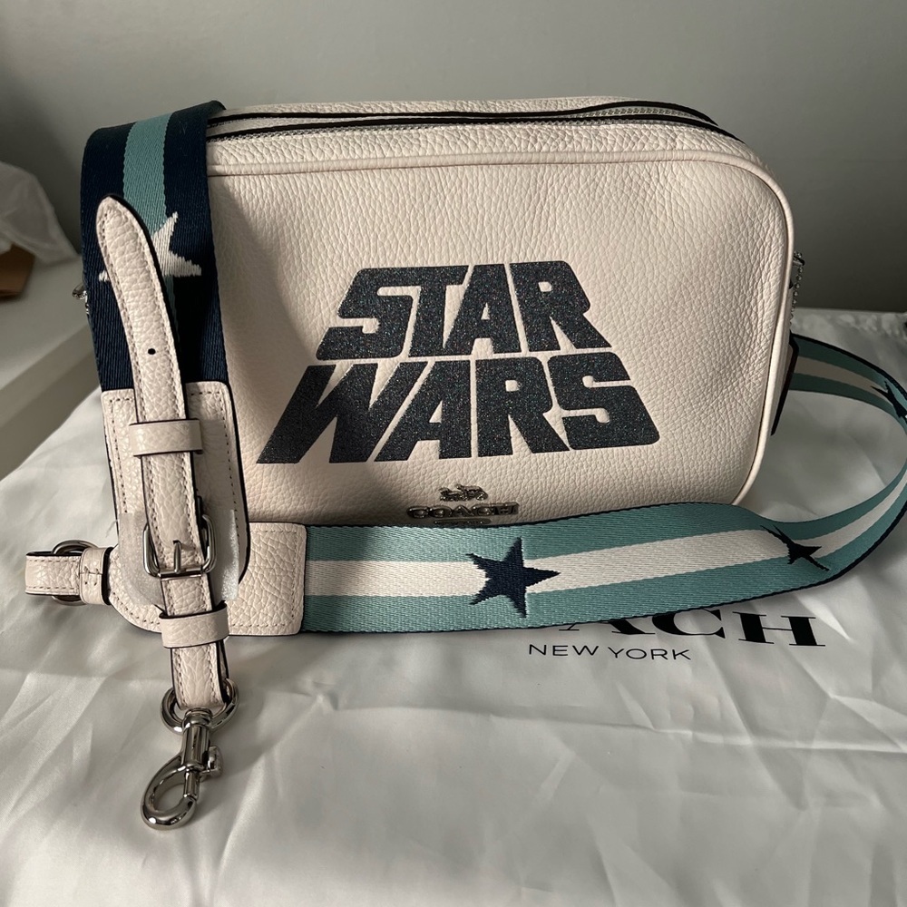 Star Wars X Coach Jes Crossbody With Glitter Motif - Picture 3 of 12